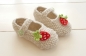 Preview: Strickanleitung - Babyschuhe - Erdbeer-Ballerinas - No.15
